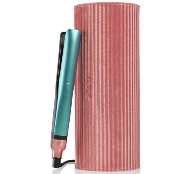 GHD Platinum+ JADE, sis. roosainen säilytyspussi